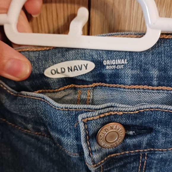 Upcycled Refashioned Old Navy Original Boot Cut To Flare Jeans - Picture 3 of 10